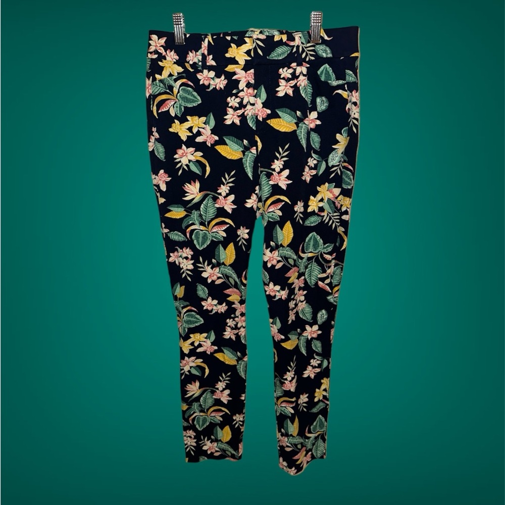 Pixie High Rise Floral Pants
